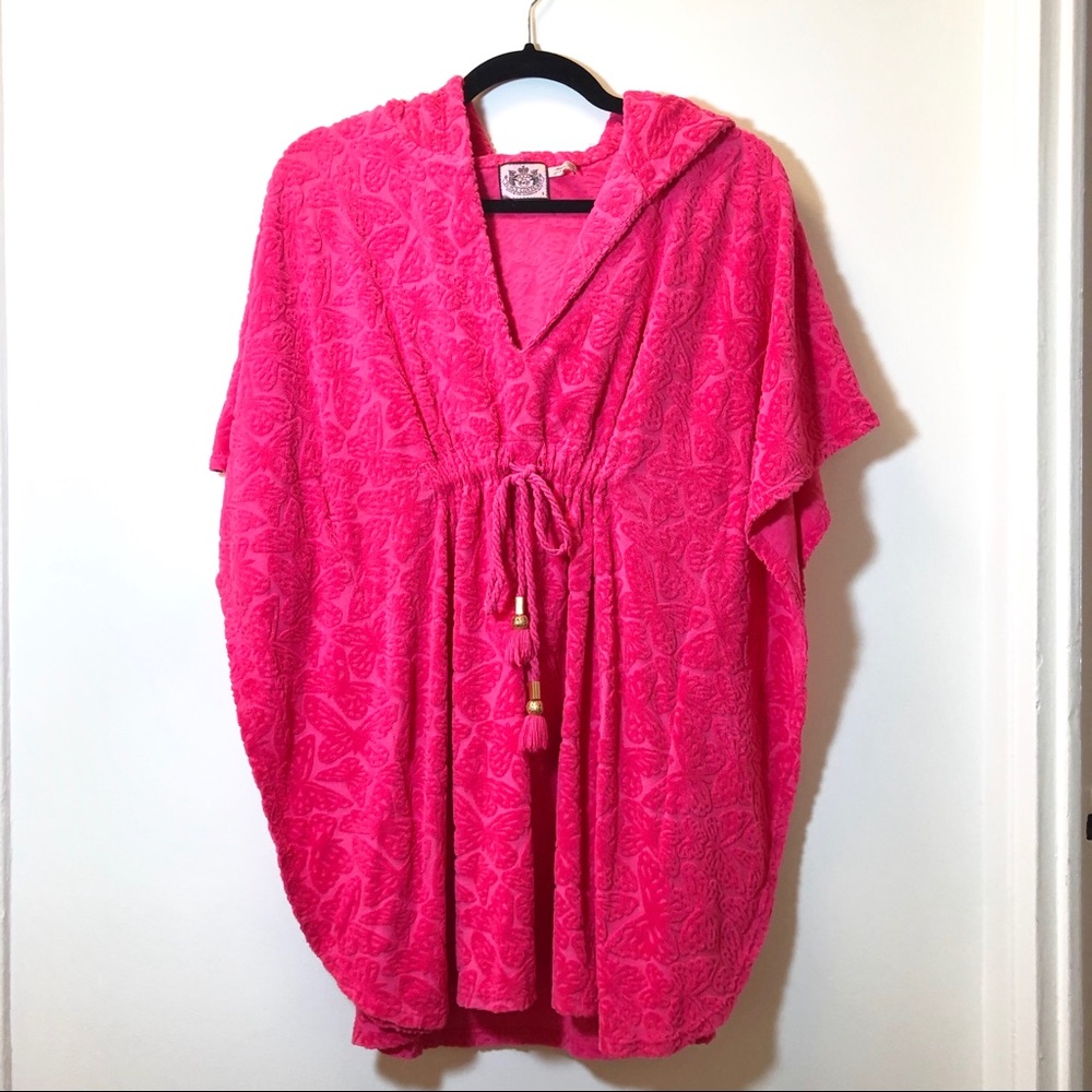 Juicy Couture Pink Terrycloth Coverup (Small)